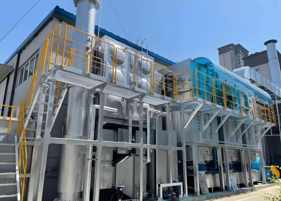 鄭州樸華科技RTO設備在汽車工廠的應用實例